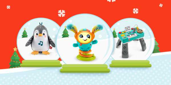 Give the gift of fun. Shop Fisher-Price toys!